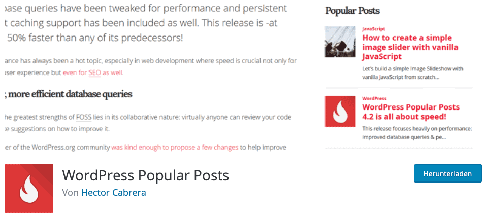 WordPress Popular Posts Plugin
